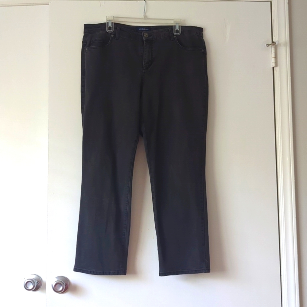 Charcoal gray jeans